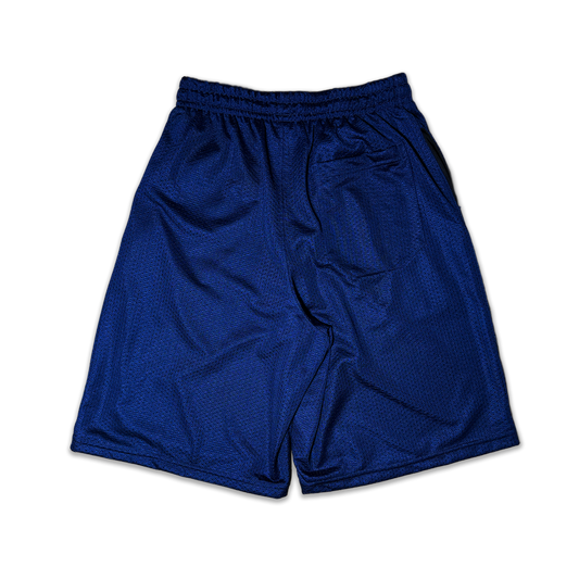 "3S" BLUE NAVY MESH SHORTS