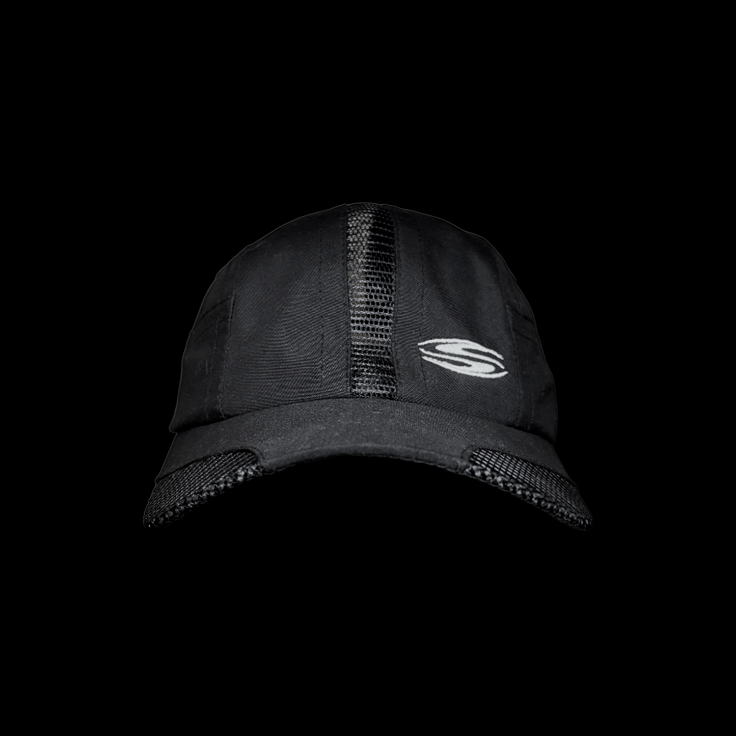 "SPIKE LOGO" BIKER BLACK CAP