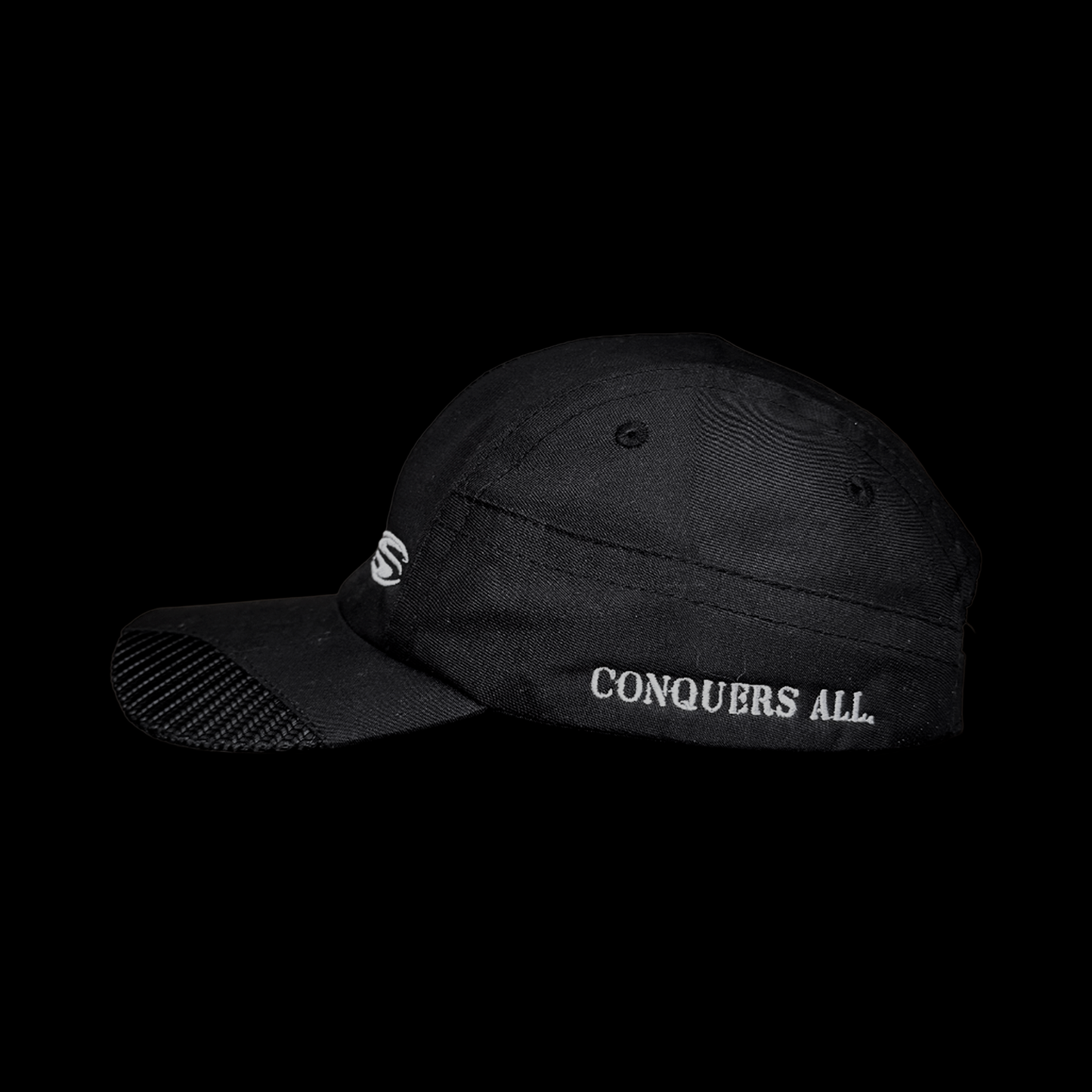 "SPIKE LOGO" BIKER BLACK CAP