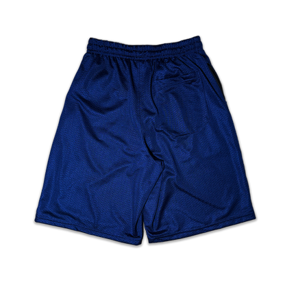 "3S" BLUE NAVY MESH SHORTS