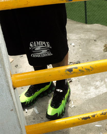 "SPIKE LOGO " Shorts Mesh Estampado