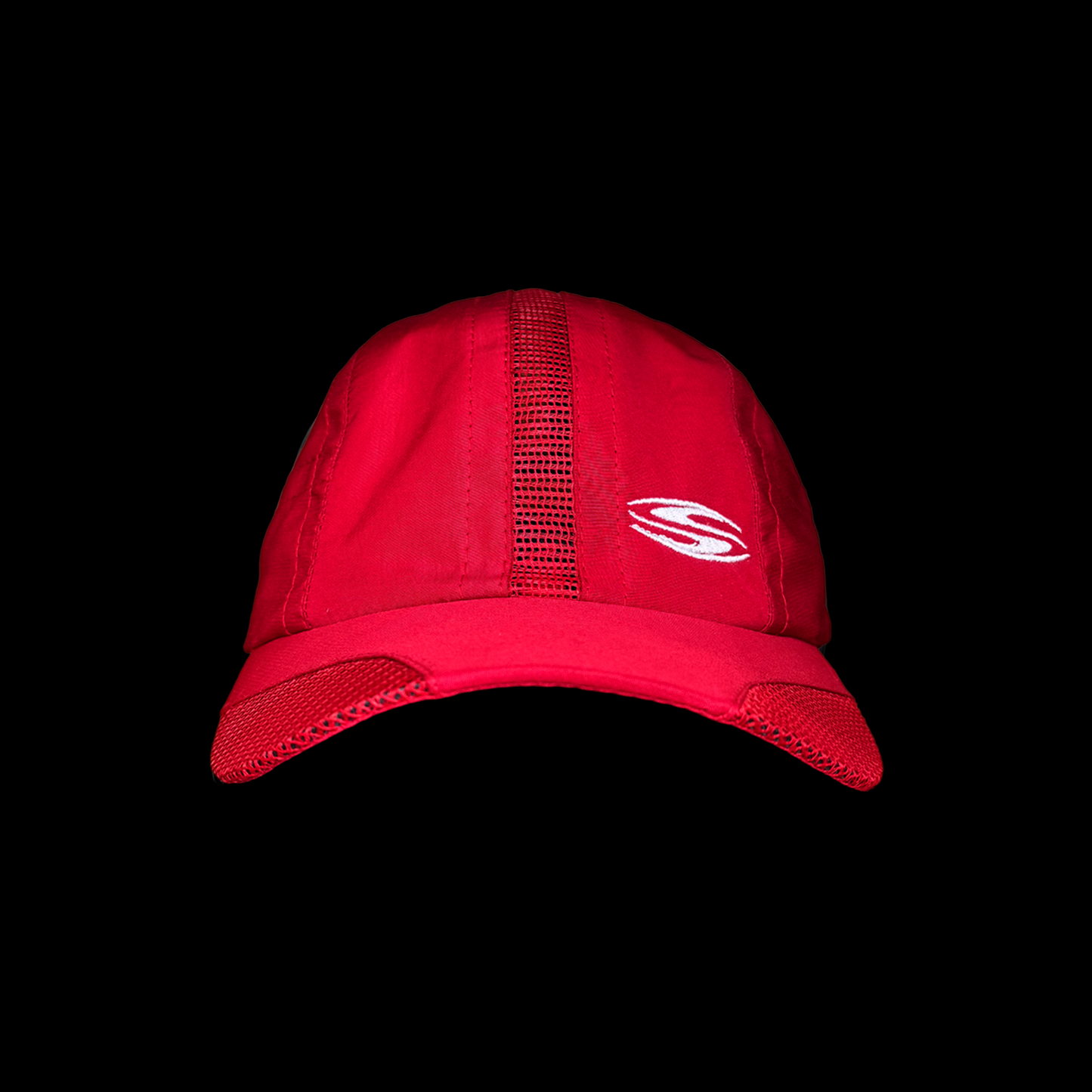 "SPIKE LOGO" BIKER RED CAP