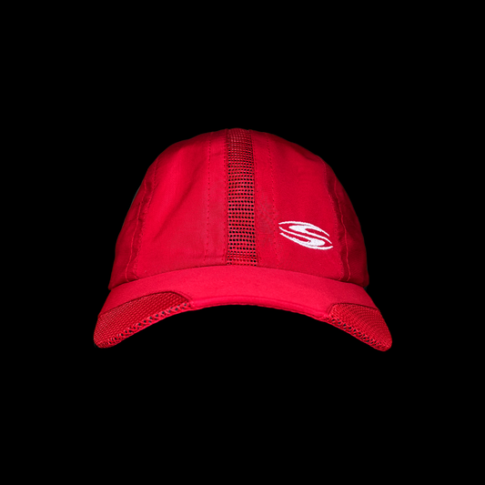 "SPIKE LOGO" BIKER RED CAP