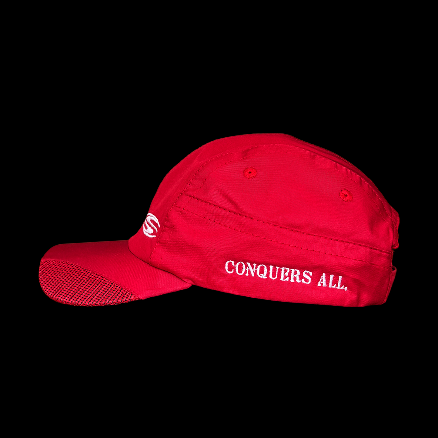 "SPIKE LOGO" BIKER RED CAP