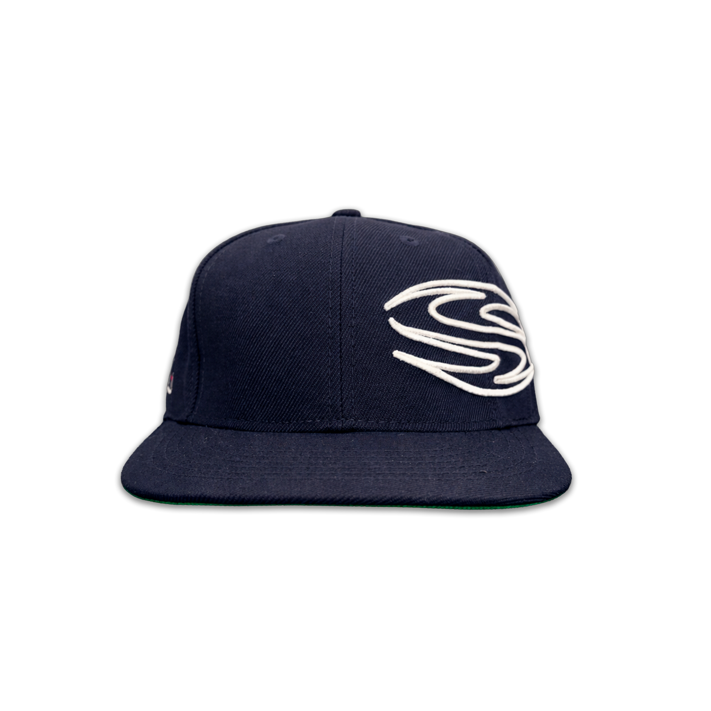 "THE S" BLUE NAVY FITTED CAP