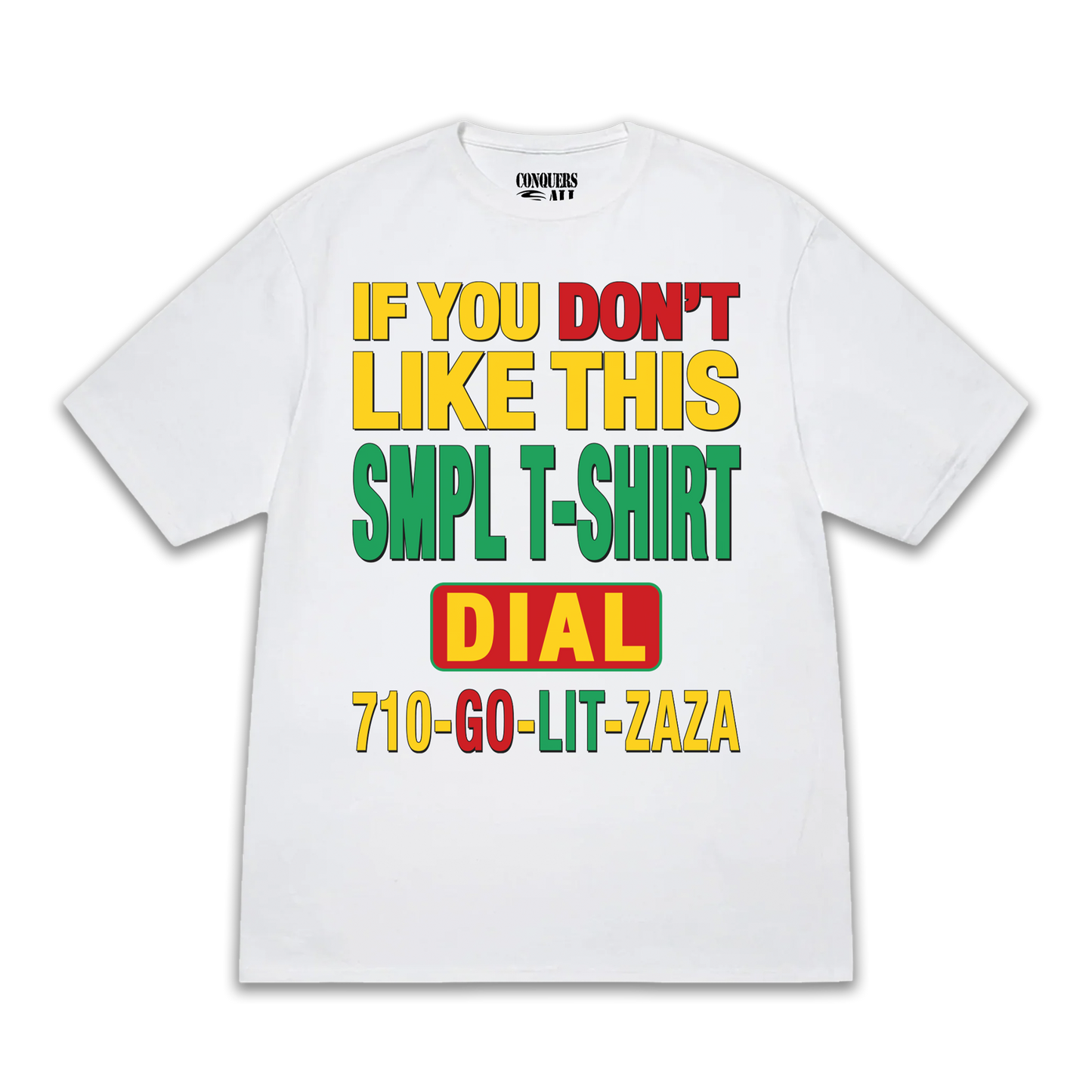 "710 ZAZA" TEE